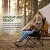 3er-Set Faltstuhl Strandstuhl Campingstuhl - Angelstuhl & Produktbild-Vorschau 5