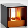 Arcchio Wandleuchte Zuzana, eckig, schwarz-gold, G9, 10 cm Produktbild-Vorschau 3