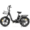 20 * 4,0 palců LCD Fat Foldable E- Bike E-Mountainbike Náhled obrázku produktu 2