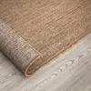 Outdoor Teppich wetterfest Modern Flachgewebe, Jute-Optik Produktbild-Vorschau 5