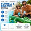 XXL Aufblasbare Luftmatratze Schwimmring Tier – Großer Tier Produktbild-Vorschau 6