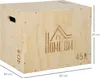 HOMCOM Box jump pliométrie 3 en 1 appareil boîte à saut Voir les images du produit 5