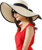 Damen Stroh Sommerhut mit Sonnen Shade Faltbar Strohhut UV Produktbild-Vorschau 1