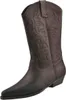 Dockers by Gerli Herren Cowboystiefel Dunkelbraun Produktbild-Vorschau 2