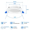 FIVMEN LED Einbaustrahler 230V Flach 20er 5W Bad Produktbild-Vorschau 2
