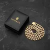 Panzerkette Herren 14mm Gold Cuban Link Chain 66cm Hip Hop Produktbild-Vorschau 6