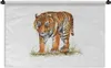 MuchoWow® Wandteppich Wandbehang Tiger - Gras - Bild 90x60 Produktbild-Vorschau 1