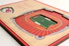 NFL Kansas City Chiefs Stadium 3D Wandbild Desktop Produktbild-Vorschau 3