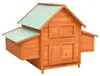 vidaXL Kurník 150x96x110 cm jedlový masiv Náhled obrázku produktu 8