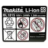 Akkupack Li-Ion 18 V / 1,5 Ah Produktbild-Vorschau 4