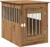 Vidaxxl Hundebox 55x75x65 cm aus handgefertigtem Holz, Produktbild-Vorschau 2