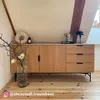 home24 Sideboard mit 2 Türen - Echtholzfurnier Produktbild-Vorschau 3