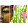 Triptychon auf leinwand religiös - bunt 90x60 cm Feeby Produktbild-Vorschau 3