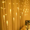 Pohádková světla venkovní napájení pro balkon LED ledový Náhled obrázku produktu 6