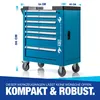 Werkzeugwagen inkl. Werkzeug 247 Teile + Seitenfach Produktbild-Vorschau 2