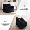 Sitzsack mit Cordbezug 100x94x70 cm | Memory-Schaum-Flocken Produktbild-Vorschau 6