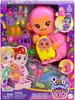 Mamma e bambino della scimmia Polly Pocket Anteprima dell’immagine prodotto 1