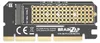 BRAINZAP M.2 M2 NVMe SSD zu PCI-E PCI-Express PCIe 3.0 x16 Produktbild-Vorschau 4