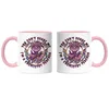 You Can't Scare Me I Am A Chemistry Teacher Tasse Rosa Produktbild-Vorschau 3