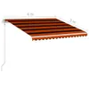 Automatisch Einziehbare Markise 400×300 cm Orange und Braun Produktbild-Vorschau 9