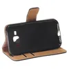 Leder Handyhülle für Samsung Galaxy J1 Schwarz Schutz Case Produktbild-Vorschau 3