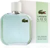 A bottle of Lacoste Eau de Lacoste L.12.12 Blanc Eau Fraiche perfume next to its packaging. Anteprima dell’immagine prodotto