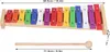 15 note xilofono Strumento educativo glockenspiel xilofono Anteprima dell’immagine prodotto 10
