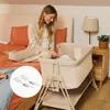 Lionelo Luna ein tragbares Beistellbett mit einer Matratze, Produktbild-Vorschau 3