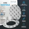 SANILO® WC-Sitz mit Absenkautomatik Comfort, Produktbild-Vorschau 3