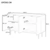 Mueble aparador moderno Flieks con 4 puertas en diseño Vista previa de la imagen del producto 4