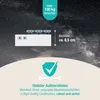 A diagram illustrating product features against a starry background. Produktbild-Vorschau