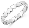 MATERIA by Matthias Wagner Herz Ring Silber 925 - Produktbild-Vorschau 1