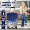 NoBoringSuitcases.com® Kufr Príručná batožina Vozík Rolling Náhľad obrázku produktu 5