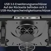 Laptop-Kühlpad mit verstellbarem Ständer, Turbo-Kühler für Produktbild-Vorschau 7