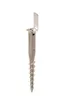 A single metal ground screw with an L-shaped bracket attached to the top. Produktbild-Vorschau