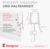 STEIGNER Duschtürdichtung UK22 70 cm (1 Stk.) Transparent - Produktbild-Vorschau 5