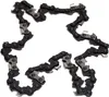 A close-up, studio shot of a chainsaw chain against a white background. Produktbild-Vorschau