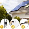 SUNNIVA® 1000W Balkonkraftwerk BIFAZIAL FULLBLACK komplett Produktbild-Vorschau 3