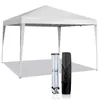 FCH 3x3m Pop Up Pavillion Gartenzelt Gartenpavillon Produktbild-Vorschau 1
