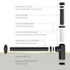 Lenz JURI Design-Siphon Schwarz-matt,  1 1/4" mit Produktbild-Vorschau 9