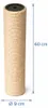 Nobby Sisalsäule beige, Maße: 60 cm x ø 9 cm Produktbild-Vorschau 2