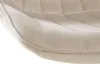 2er Set Barhocker Toni Samt schwarz - creme Produktbild-Vorschau 7