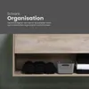 Opbergmand antraciet, 12,0 liter - 44x30x17 cm - set van 4 Productafbeelding-voorbeeld 4
