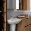 Bad-Hochschrank hängend VAMI Craft Eiche, Schwarz 10 Produktbild-Vorschau 9