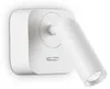 Bohne Quadratisch Metall Modern Wandleuchte Weiß Led 3W Produktbild-Vorschau 1