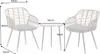 Dimensions of a bistro set with two chairs and a table. Produktbild-Vorschau