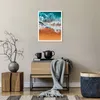Poster - Poster ohne Rahmen - Sand Wasser Strand - 40x50 cm Produktbild-Vorschau 6