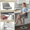 Set di 2 sgabelli da bar Sedia da bar Sedia girevole a 360° Anteprima dell’immagine prodotto 4