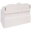 vidaXL Nástěnná šatní skříň bílá 50 x 10 x 34 cm dřevo Náhled obrázku produktu 4