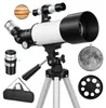 Teleskop Outsunny dla początkujących astronomów – dorośli, Podgląd zdjęcia produktu 1